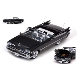 DODGE CUSTOMS ROYAL LANCER CONVERTIBLE 1959 DARK GUN METAL 1:18 SunStar Auto Stradali Modellino