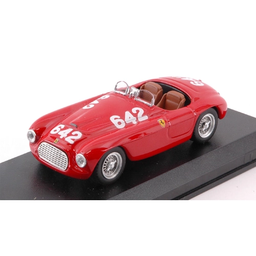 FERRARI 166 MM BARCHETTA N.642 DNF MILLE MIGLIA 1949 TARUFFI-NICOLINI 1:43 Art Model Auto Competizione Modellino