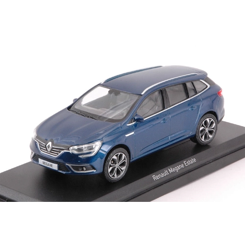 RENAULT MEGANE ESTATE 2016 COSMOS BLUE 1:43 Norev Auto Stradali Modellino