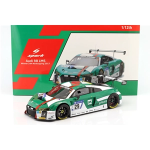 AUDI R8 LMS N.29 WINNER NURBURGRING 2017 DE PHILLIPPI-MIES-WINKELHOCK 1:12 Spark Model Auto Competizione Modellino