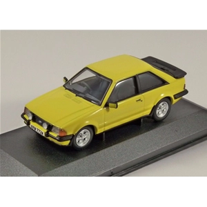 FORD ESCORT MK3 XR3 PRAIRIE 1990 YELLOW 1:43 Vanguards Auto Stradali Modellino