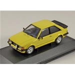 FORD ESCORT MK3 XR3 PRAIRIE 1990 YELLOW 1:43 Vanguards Auto Stradali Modellino