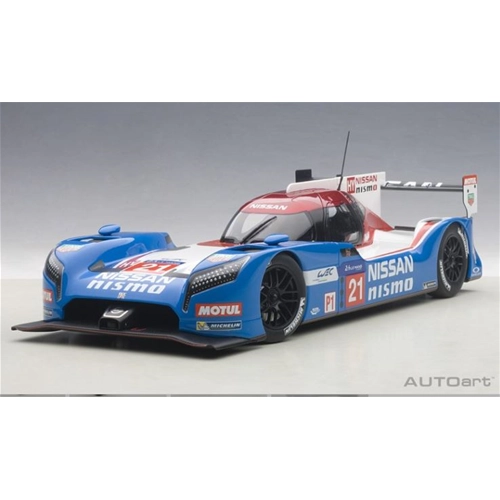 NISSAN GT-R NISMO GT3 N.21 DNF LE MANS 2015 MATSUDA-ORDONEZ-SHULZHITSKIY 1:18 AutoArt Auto Competizione Modellino