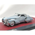 DELAHAYE 145 V12 FRANAY CABRIOLET 48772-3 1946 CLOSED LIGHT BLUE 1:43 Matrix Scale Models Auto Stradali Modellino