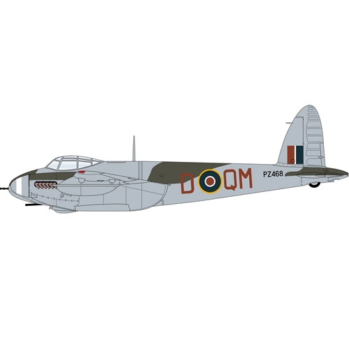 DE HAVILLAND MOSQUITO NF.Mk.II/FB.Mk.VI/FB.Mk.XVIII KIT 1:72 Airfix Kit Aerei Modellino