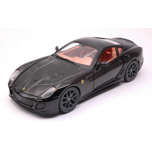 FERRARI 599 GTO (Gran Turismo Omologata) 2010 BLACK 1:24 Burago Auto Stradali Modellino