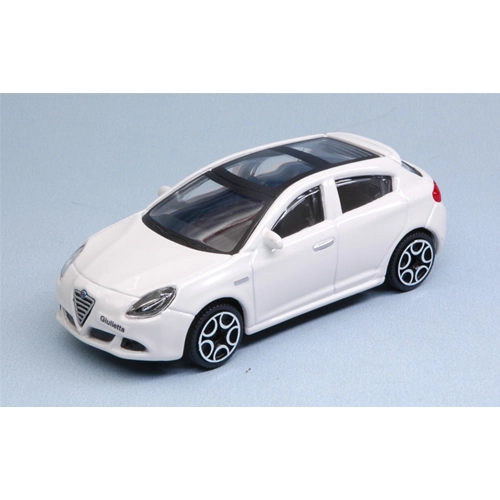 ALFA ROMEO GIULIETTA 2010 WHITE 1:43 Burago Auto Stradali Modellino