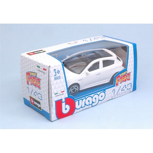 ALFA ROMEO GIULIETTA 2010 WHITE 1:43 Burago Auto Stradali Modellino