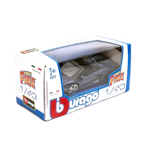 LAMBORGHINI AVENTADOR LP700-4 2013 ROADSTER BLUE 1:43 Burago Auto Stradali Modellino