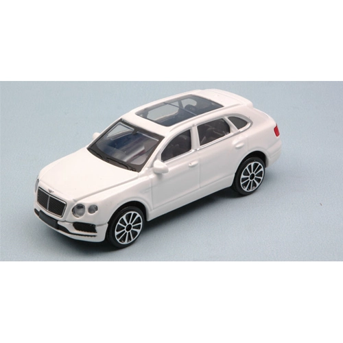 BENTLEY BENTAYGA 2016 WHITE 1:43 Burago Auto Stradali Modellino