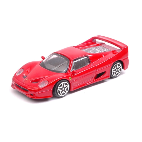 FERRARI F50 1995 RED 1:43 Burago Auto Stradali Modellino