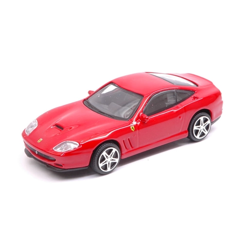 FERRARI 550 MARANELLO RED 1:43 Burago Auto Stradali Modellino