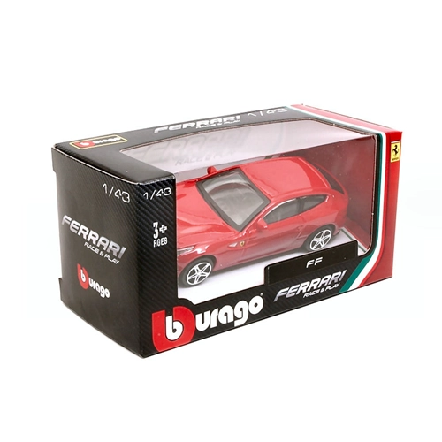 FERRARI FF 2011 RED 1:43 Burago Auto Stradali Modellino