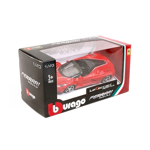 FERRARI LA FERRARI APERTA 2013 RED 1:43 Burago Auto Stradali Modellino