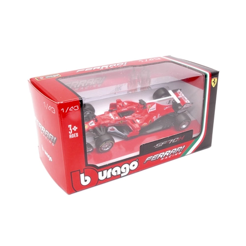 FERRARI SF70H S.VETTEL 2017 N.5 1:43 Burago Formula 1 Modellino