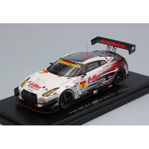 NISSAN GT-R N.3 6th FUJI SUPER GT300 2017 K.HOSHINO-B.TAKABOSHI 1:43 Ebbro Auto Competizione Modellino