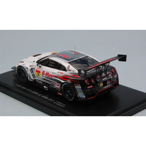 NISSAN GT-R N.3 6th FUJI SUPER GT300 2017 K.HOSHINO-B.TAKABOSHI 1:43 Ebbro Auto Competizione Modellino