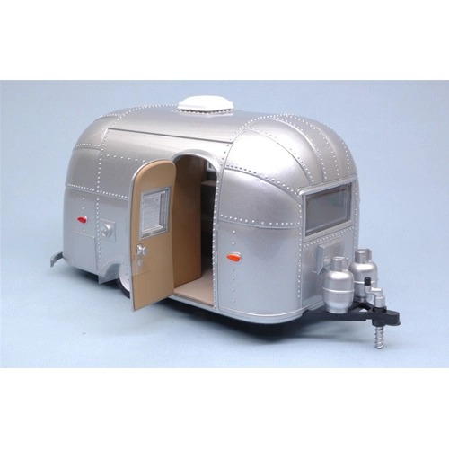 ROULOTTE BAMBI AIRSTREAM SILVER 1:24 Greenlight Auto Stradali Modellino