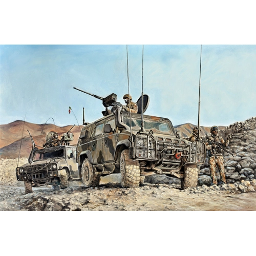 LMV LINCE KIT 1:35 Italeri Kit Mezzi Militari Modellino