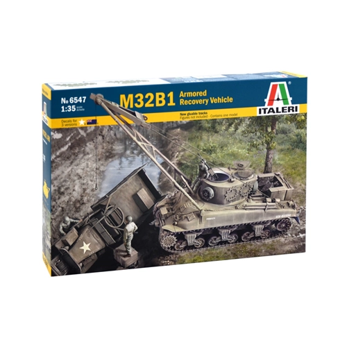 M32 B1 ARV (ARMOURED RECOVERY VEHICLE) KIT 1:35 Italeri Kit Mezzi Militari Modellino