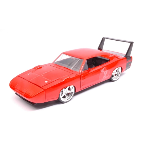 DODGE CHARGER DAYTONA 1969 ORANGE 1:24 Jada Toys Tuning Modellino