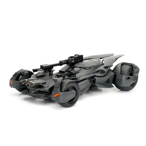 BATMOBILE "JUSTICE LEAGUE" WITH BATMAN 1:24 Jada Toys Movie Modellino