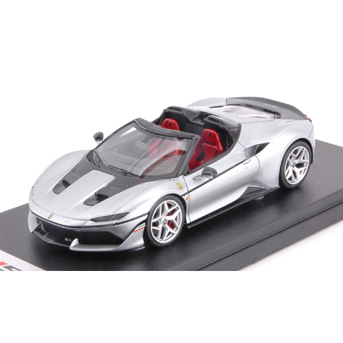 FERRARI J50 SPIDER 2016 METALLIC GREY WITH SILVER WHEELS 1:43 Looksmart Auto Stradali Modellino
