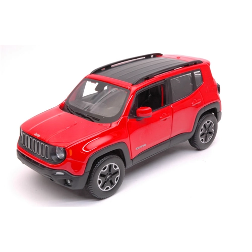 JEEP RENEGADE 2015 RED 1:24 Maisto Auto Stradali Modellino