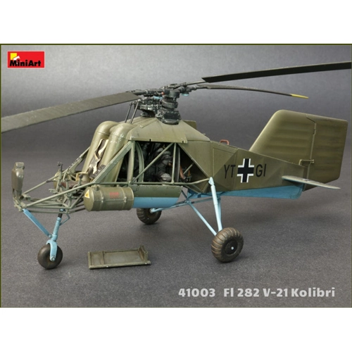 FLETTNER FI 282 V-21 KOLIBRI KIT 1:35 Miniart Kit Mezzi Militari Modellino