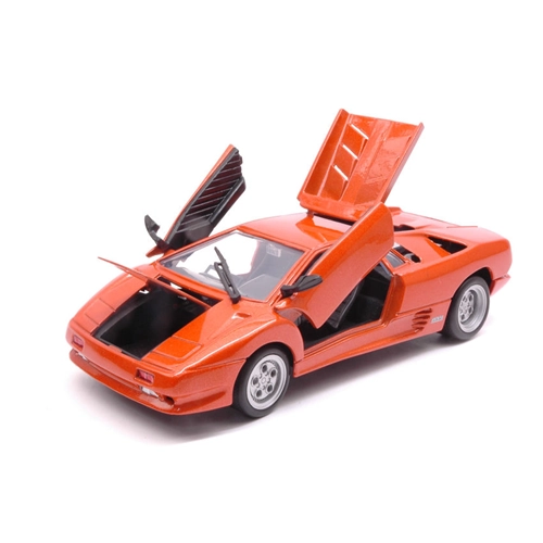 LAMBORGHINI DIABLO 2001 ORANGE 1:24 MotorMax Auto Stradali Modellino