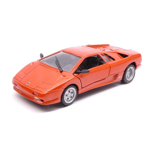 LAMBORGHINI DIABLO 2001 ORANGE 1:24 MotorMax Auto Stradali Modellino