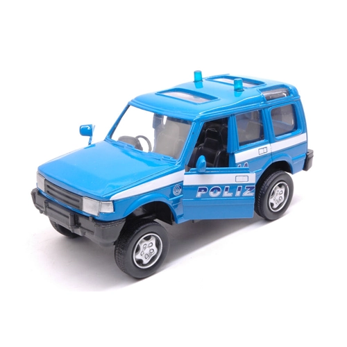 LAND ROVER 1997 DISCOVERY POLIZIA 1:32 New Ray Forze dell'Ordine Modellino