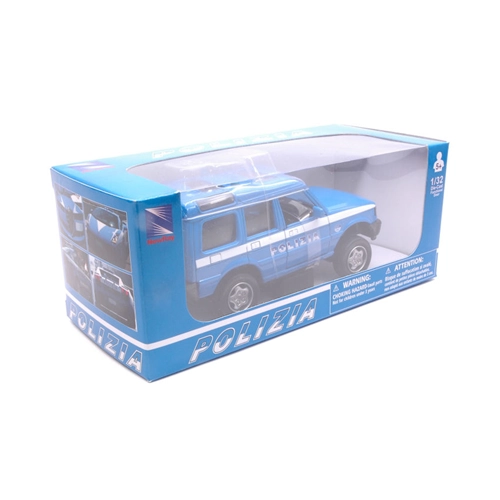 LAND ROVER 1997 DISCOVERY POLIZIA 1:32 New Ray Forze dell'Ordine Modellino