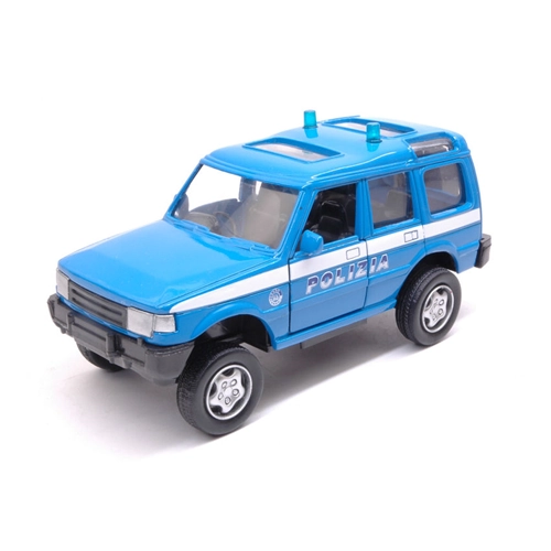 LAND ROVER 1997 DISCOVERY POLIZIA 1:32 New Ray Forze dell'Ordine Modellino