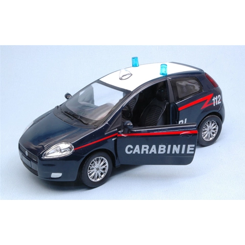 FIAT GRANDE PUNTO CARABINIERI 1:24 New Ray Forze dell'Ordine Modellino