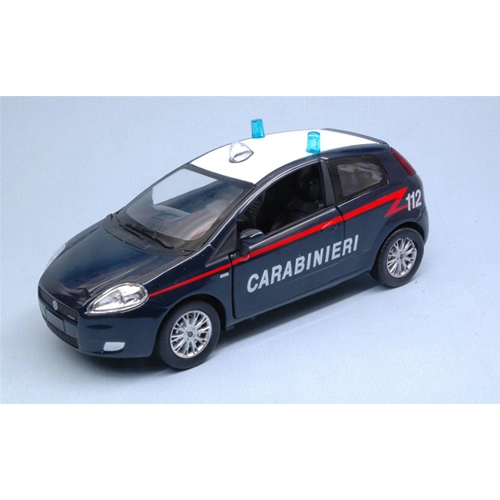 FIAT GRANDE PUNTO CARABINIERI 1:24 New Ray Forze dell'Ordine Modellino