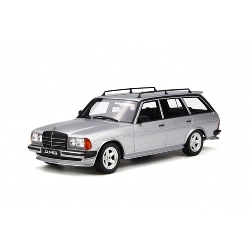 MERCEDES 280TE AMG (S123) 1982 SILVER 1:18 Ottomobile Auto Stradali Modellino