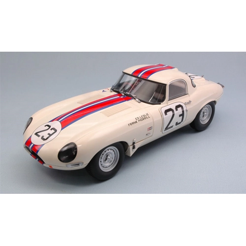 JAGUAR E-TYPE N.23 7th (1st CLASS) 12 H SEBRING 1963 LESLIE-MORRILL 1:18 Paragon Models Auto Stradali Modellino
