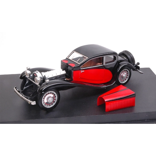 BUGATTI T 50 1933 RED/BLACK 1:43 Rio Auto d'Epoca Modellino
