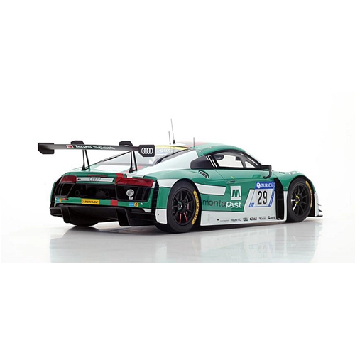AUDI R8 N.29 WINNER 24H NURBURGRING 2017 DE PHILLIPPI-MIES-WINKELHOCK 1:18 Spark Model Auto Competizione Modellino