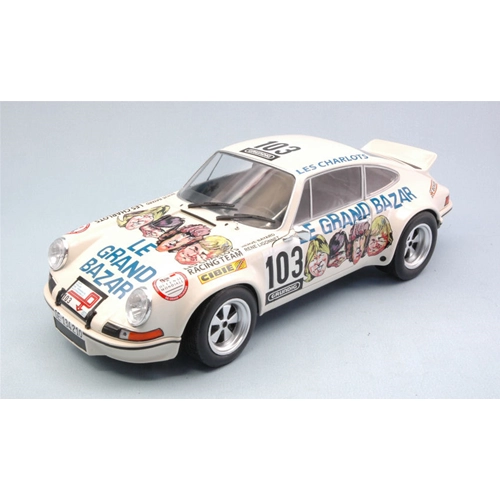 PORSCHE 911 RSR "LE GRAND BAZAR" TOUR DE FRANCE AUTO 1973 1:18 Solido Auto Rally Modellino