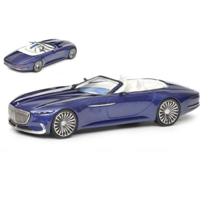 MERCEDES MAYBACH VISION 6 CONVERTIBLE 2018 BLUE 1:43 Schuco Auto Stradali Modellino