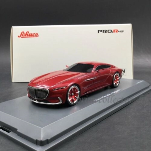 MERCEDES MAYBACH VISION 6 COUPE CONCEPT ELECTRIC 2018 RED 1:43 Schuco Auto Stradali Modellino