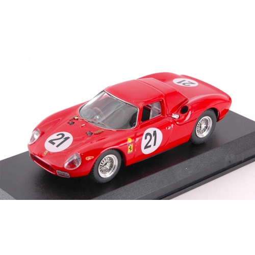 FERRARI 250 LM N.21 WINN. LE MANS '1965 1:43 Best Model Auto Competizione Modellino
