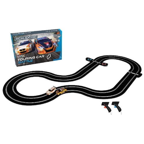 PISTA BTCC TOURING CAR BATTLE BMW VS HONDA 191x132 cm LUNGH.cm 484 1:32 Scalextric Slot Modellino