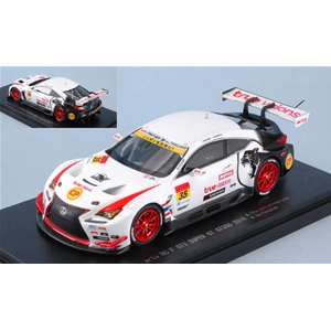 LEXUS RC F GT3 N.35 SUPER GT300 2018 N.CHAROENSUKHAWATANA-N.HORTONG 1:43 Ebbro Auto Competizione Modellino