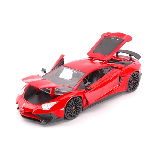 LAMBORGHINI AVENTADOR SV 2017 RED 1.24 Jada Toys Tuning Modellino