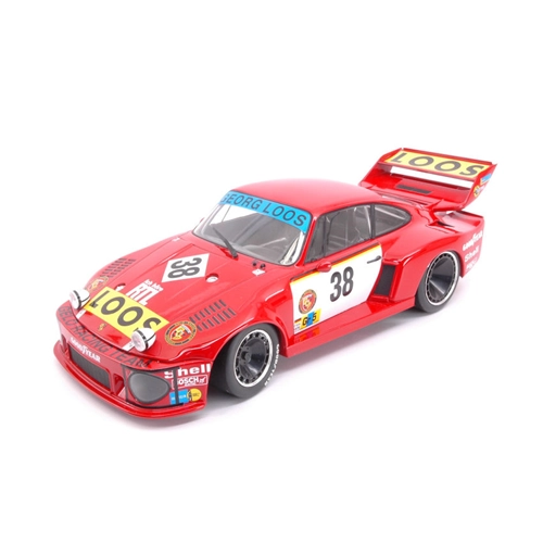 PORSCHE 935 N.38 DNF LE MANS 1977 T.SCHENKEN-T.HEZEMANS-H.HEYER 1:18 Norev Auto Competizione Modellino