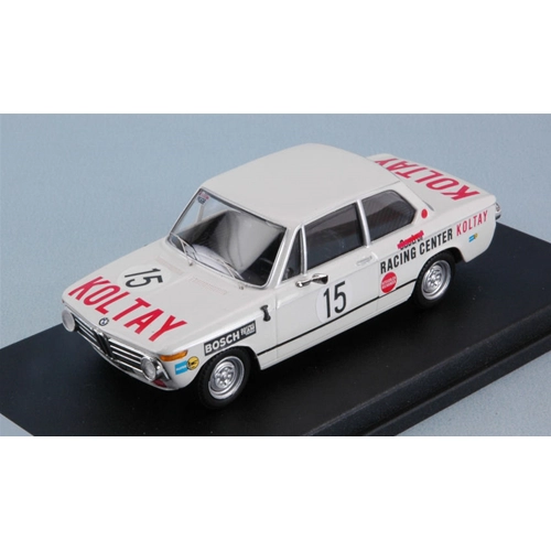 BMW 2002 TI N.15 PREIS VON WIEN 1973 NIKI LAUDA 1:43 Trofeu Auto Rally Modellino