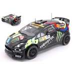 FORD FIESTA RS WRC N.46 WINNER RALLY MONZA 2012 V.ROSSI-C.CASSINA 1:18 Ixo Model Auto Rally Modellino